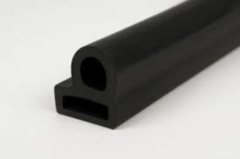 Rubber Profile - Rubber Compound, Hardness 60-90 Shore A, Density 1.1-1.6 G/cmâ³ | Customizable Shape, Durable Material, Vibration Dampening, Impact Protection, Sealing Capability, Temperature Range -40â°c To +150â°c