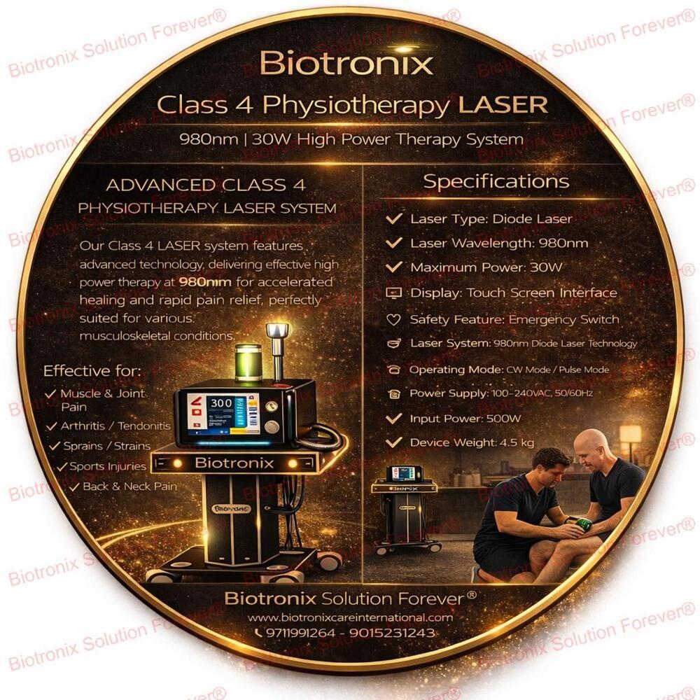 Economical Model Class IV Laser Therapy Machine for Physiotherapy Centers