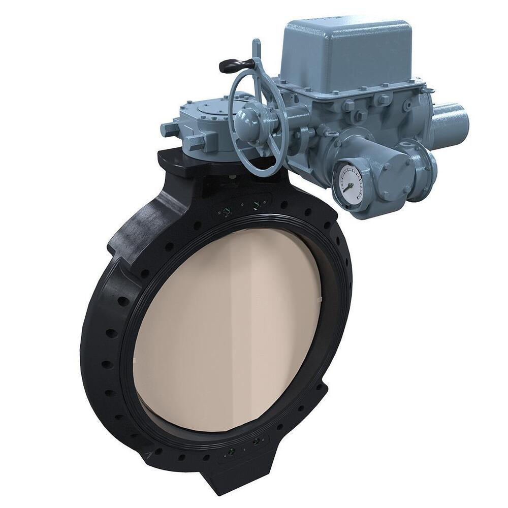 900 MM S Type Butterfly Valve