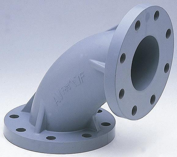 Short Bend With Flange - Grade B Mild Steel, 4 Inch, Zinc Coated, PN16, Slip-On Flanged Elbow, Galvanized