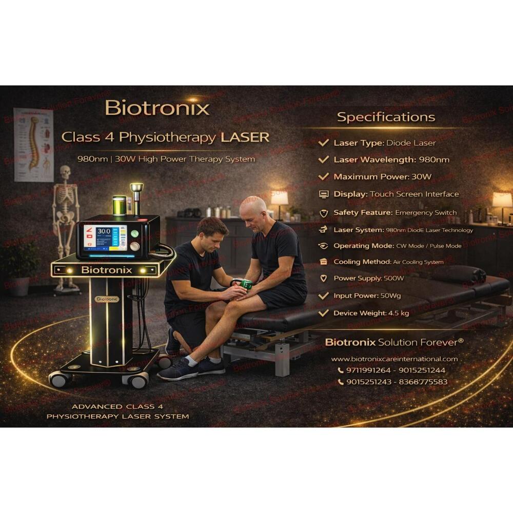 Clinical Class 4 Laser Physiotherapy Equipment for Pain Relief Clinics
