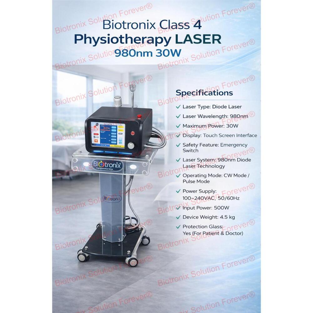 Clinical Class 4 Laser Physiotherapy Equipment for Pain Relief Clinics