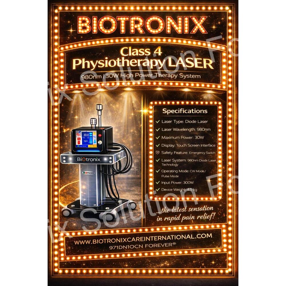 Class 4 Laser Therapy Machine for Physiotherapy Clinics