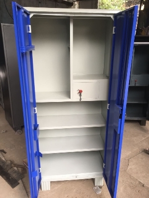 Light steel  almirah