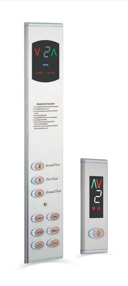 Car And Landing Push Buttons