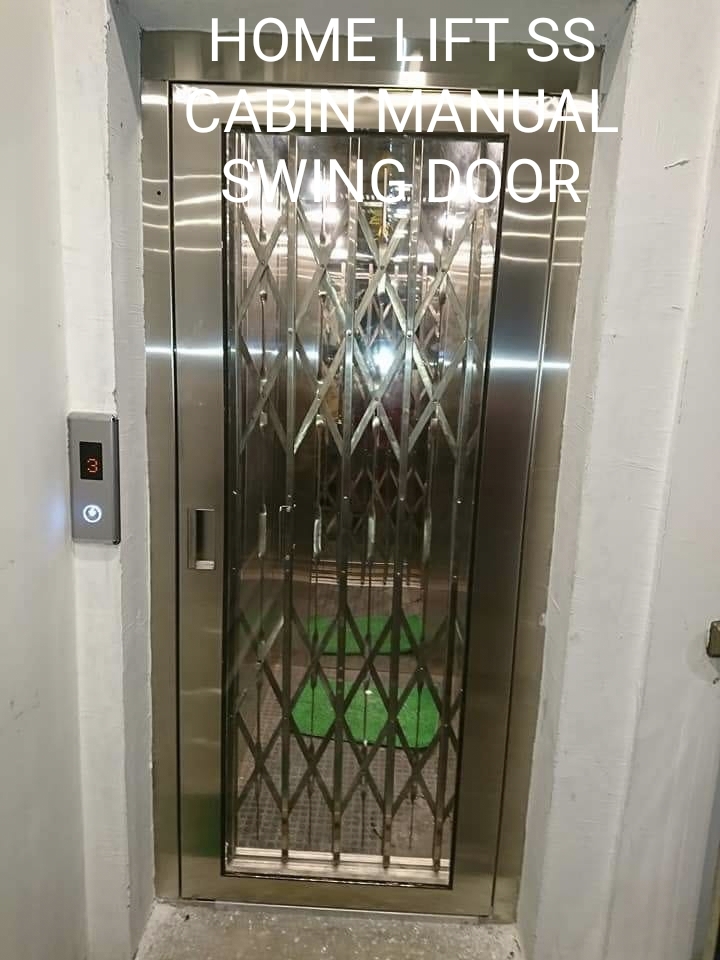 SS Manual Swing Door Elevator