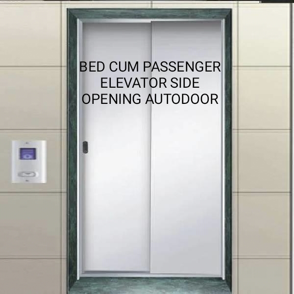 Side Opening Bed Cum Passenger Elevator