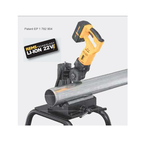 Rems Akku Cento 22v Cordless Pipe Cutting Machine