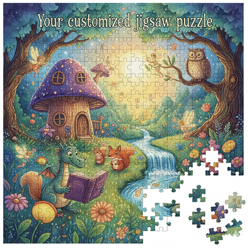 500 pieces Custom Jigsaw Puzzle