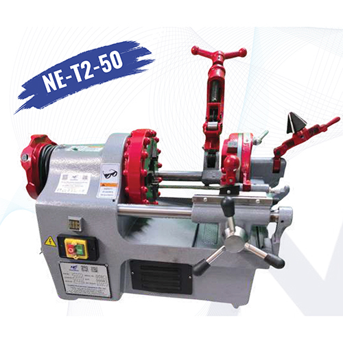Net250 Electric Pipe Threading Machine - Color: Orange & Black