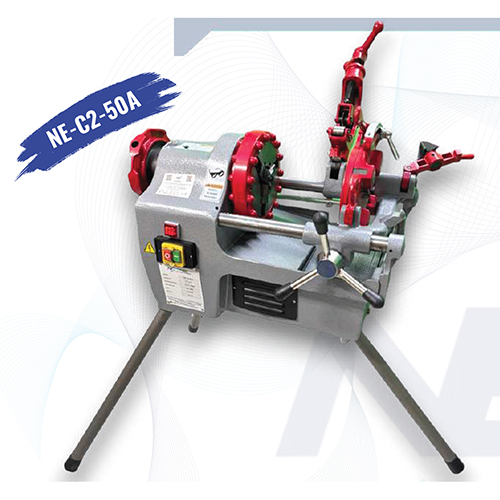 Nec250A Electric Pipe Threading Machine - Color: Orange-Grey