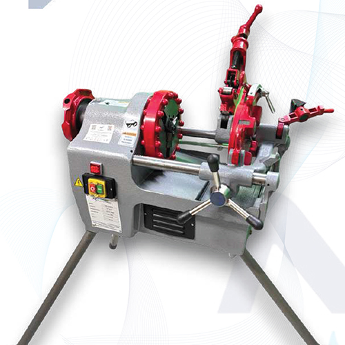 Nec250 Electric Conduit Pipe Threading Machine - Color: Red & Silver