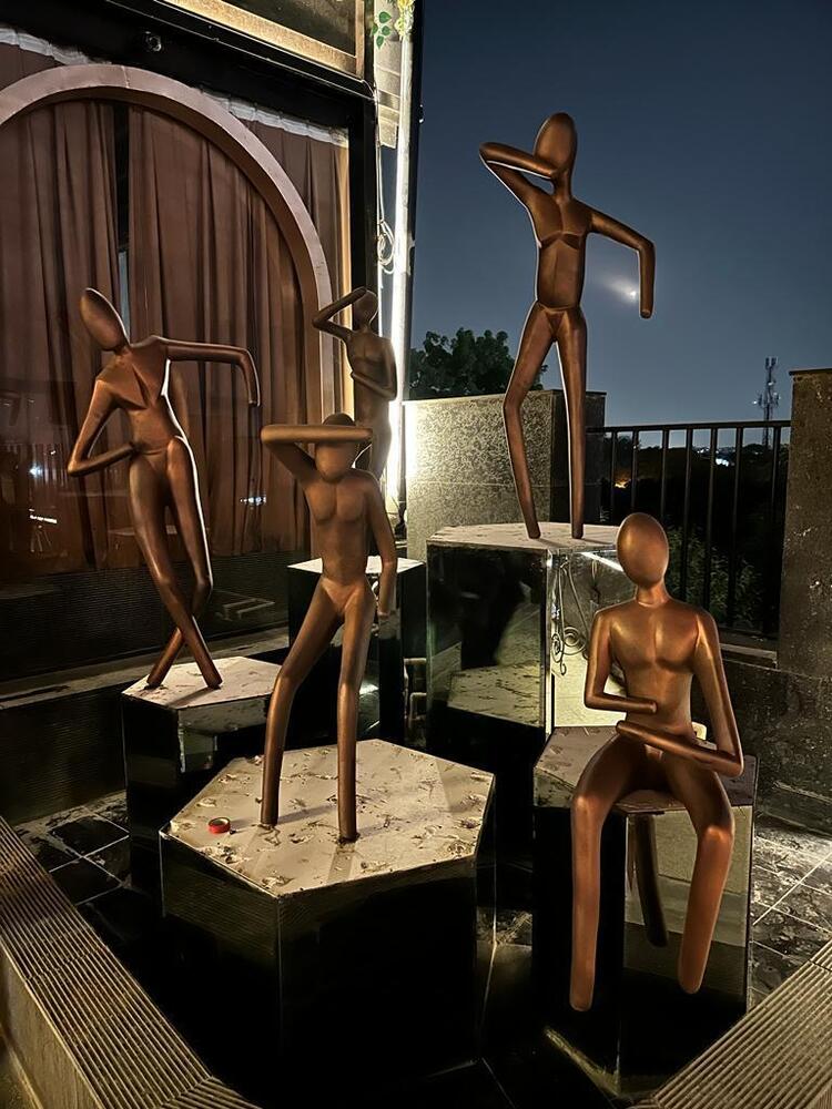 Metal Decoration Sculpture