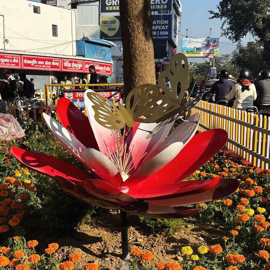 Metal Flower Art
