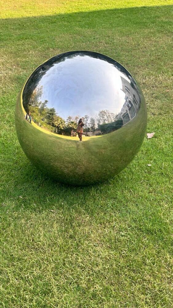 Stainless Steel Ball Sculpture