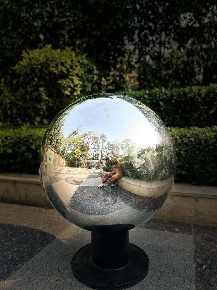 Stainless Steel Ball Sculpture