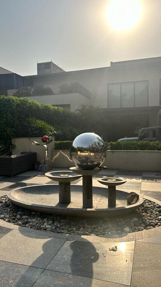 Stainless Steel Ball Sculpture