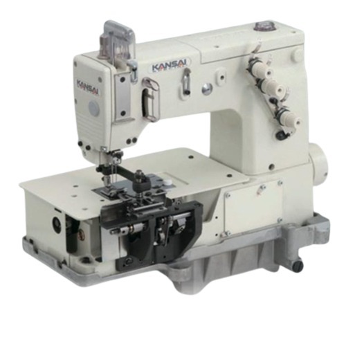 B2000C Belt Loop Making Sewing Machine - Color: White & Blue