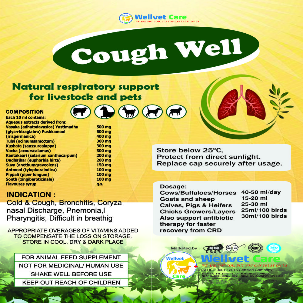 Caugh Well - Ingredients: Plant Extract