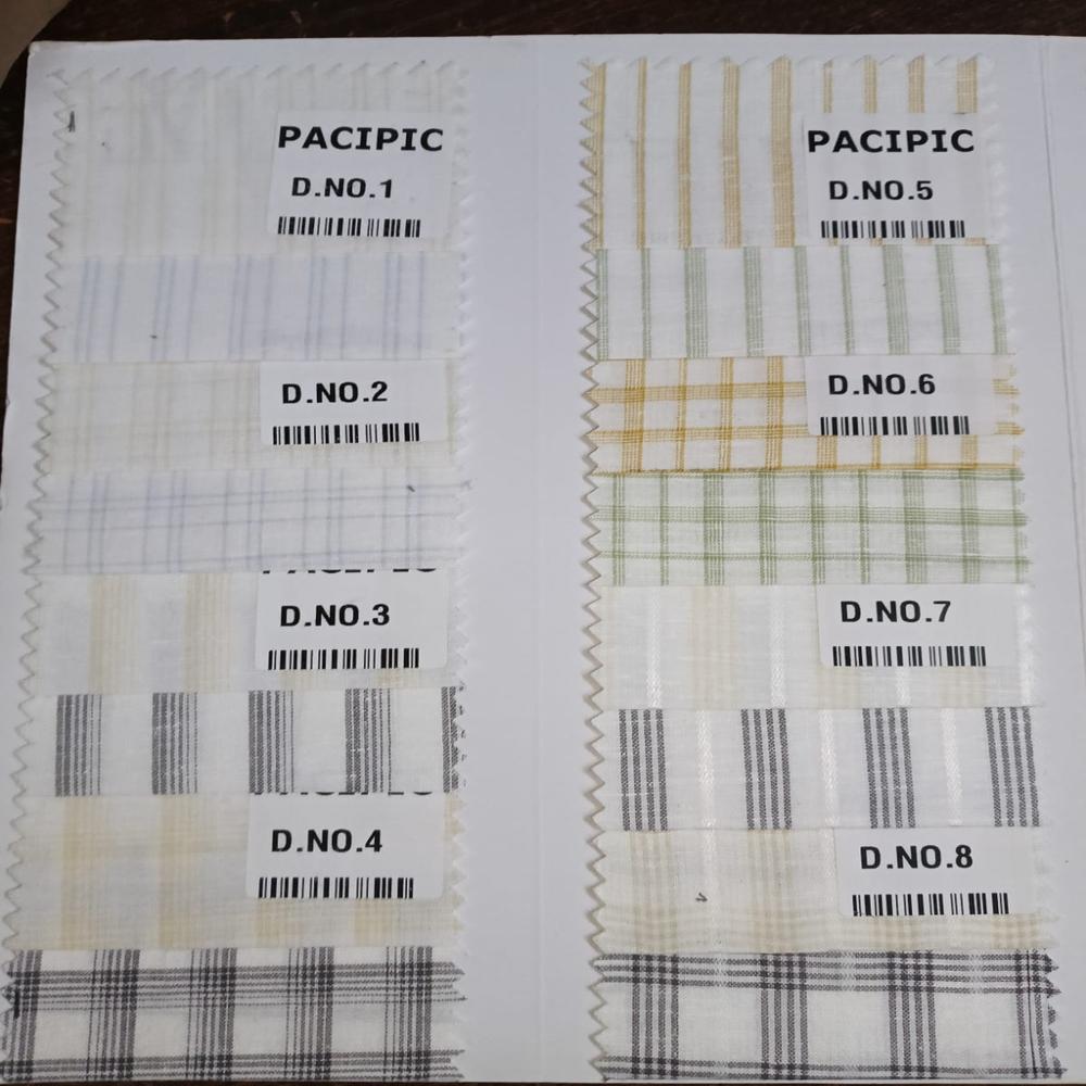 PACIPIC LINEN LOOK STRIPE FABRIC