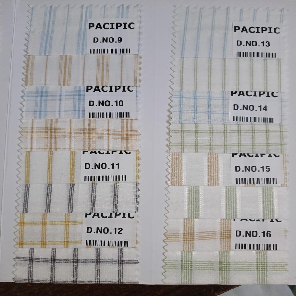 PACIPIC LINEN LOOK STRIPE FABRIC