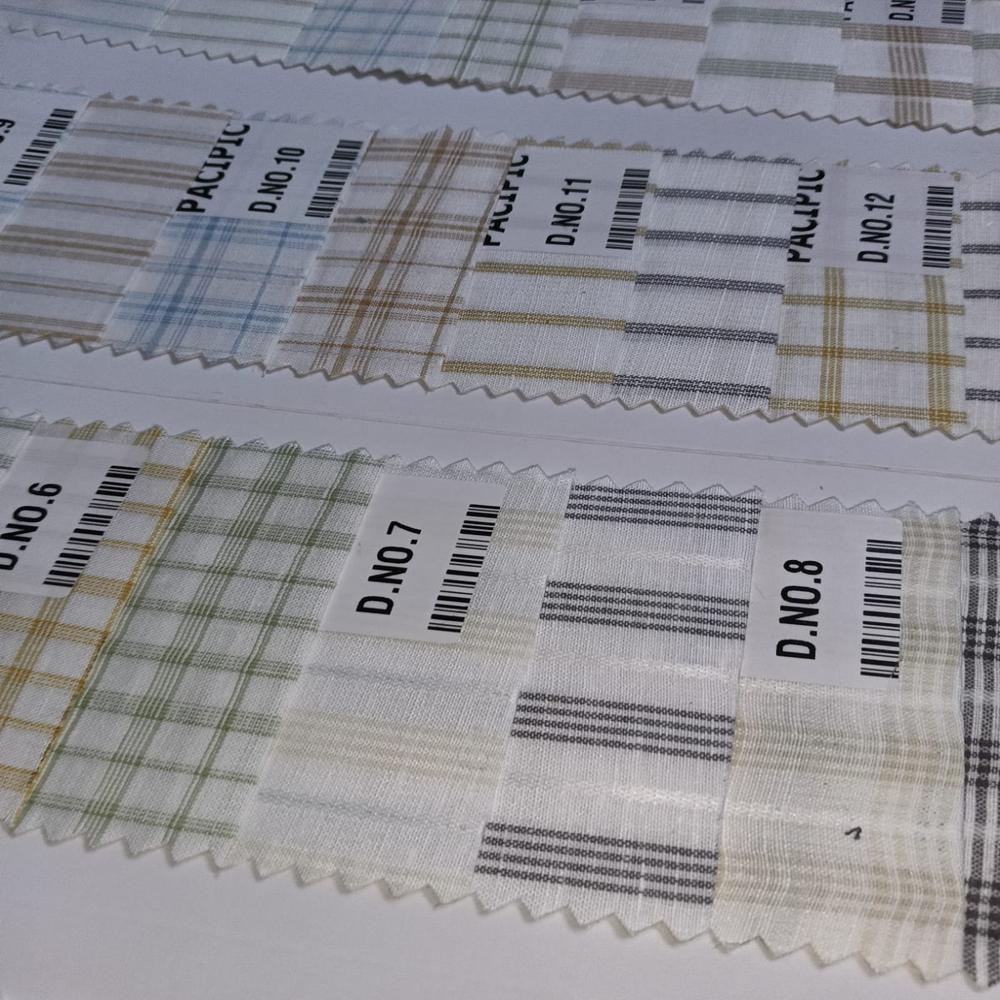PACIPIC LINEN LOOK STRIPE FABRIC