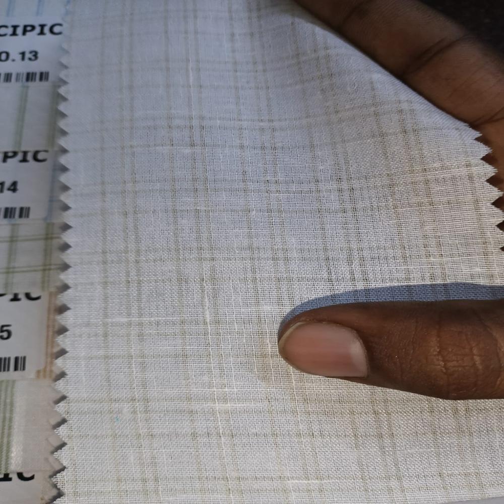 PACIPIC LINEN LOOK STRIPE FABRIC