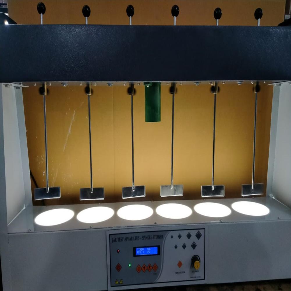 Jar Test Apparatus - Accuracy: 100  %