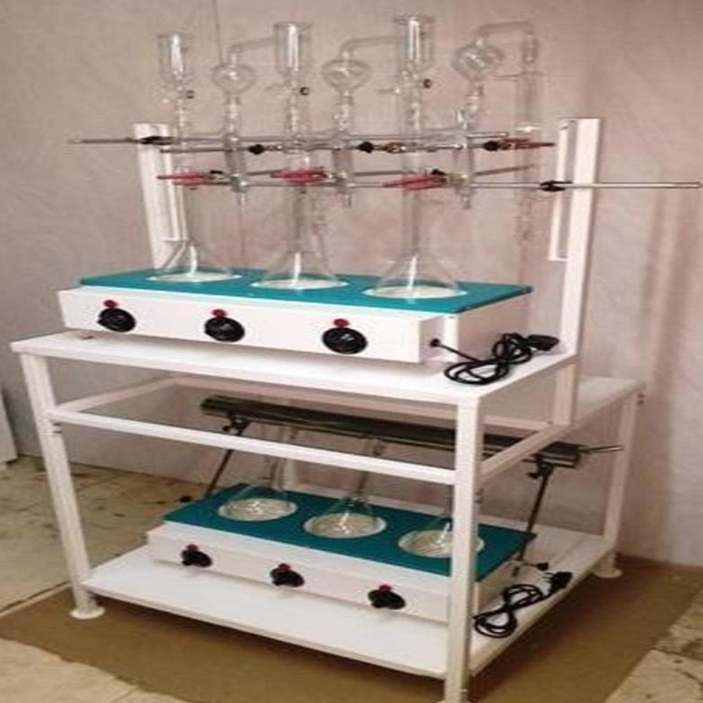 Combined Kjeldahl & Dgest Distillation Apparats