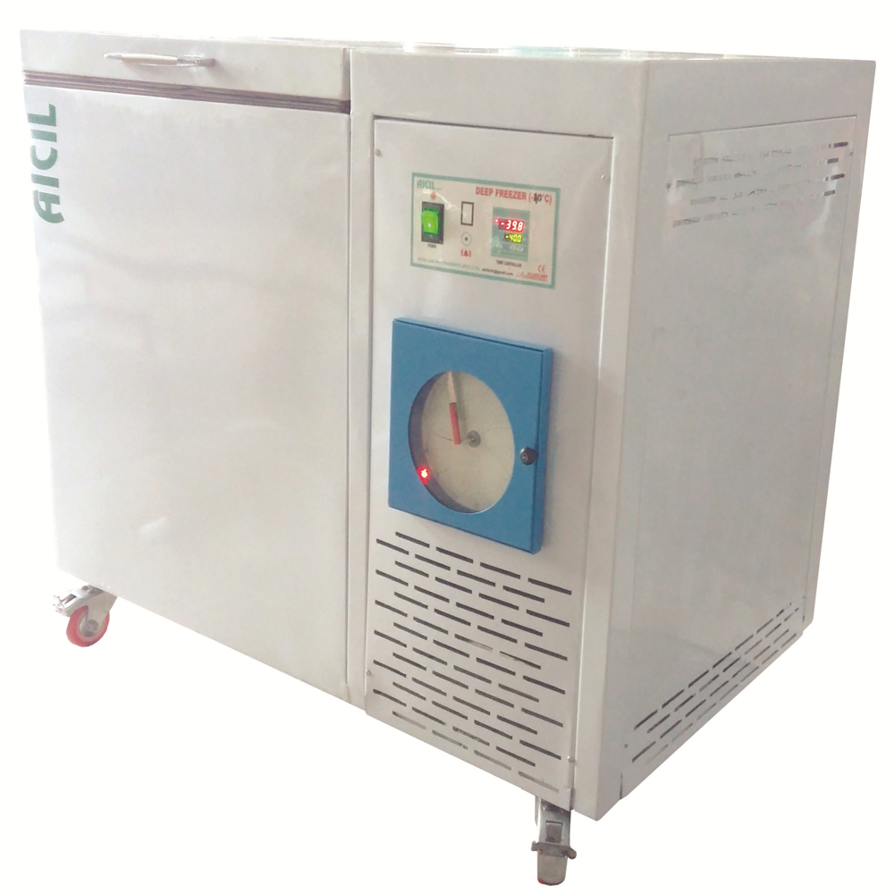 Aicil Mild Steel Horizontal Ultra Low Deep Freezer