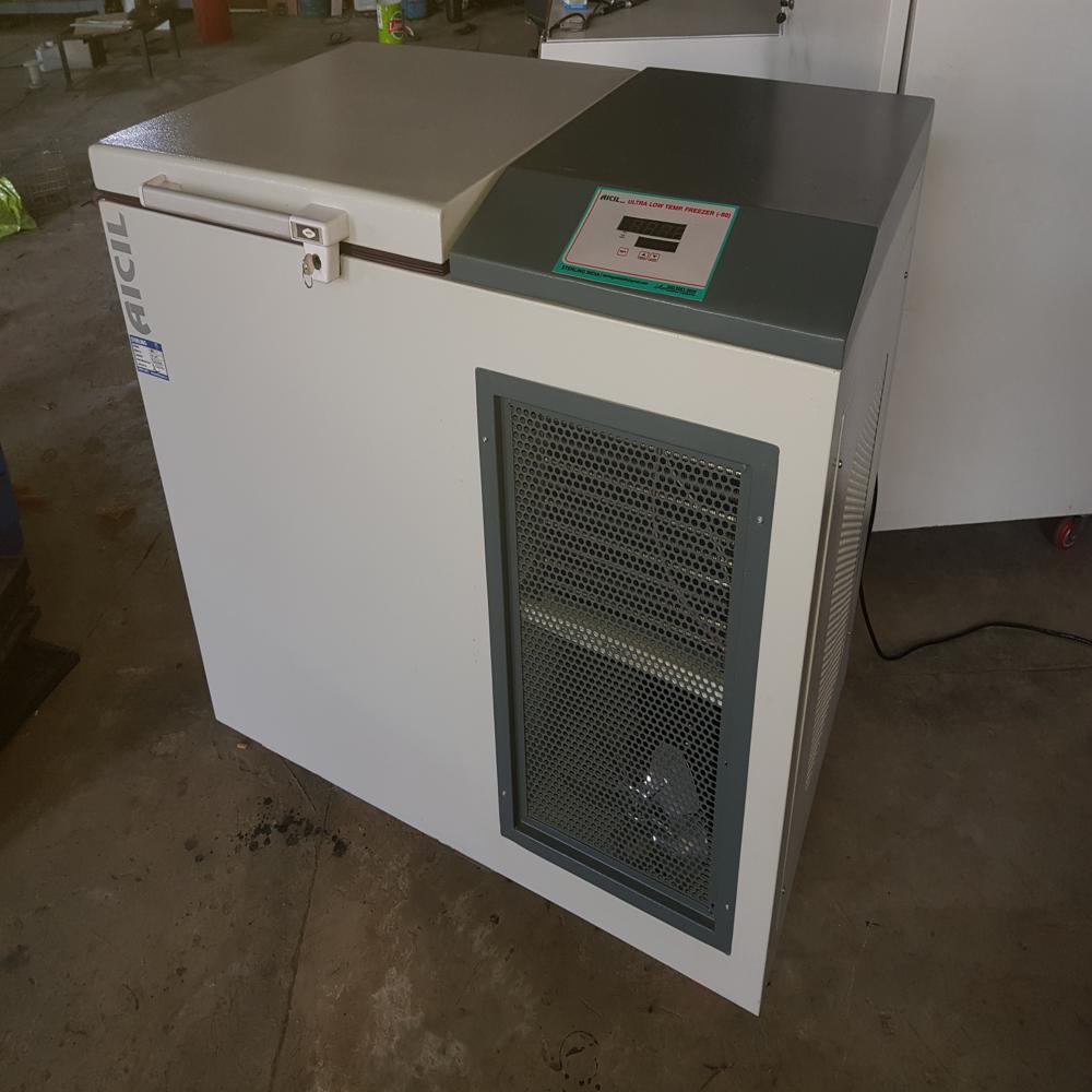 Aicil Mild Steel Horizontal Ultra Low Deep Freezer