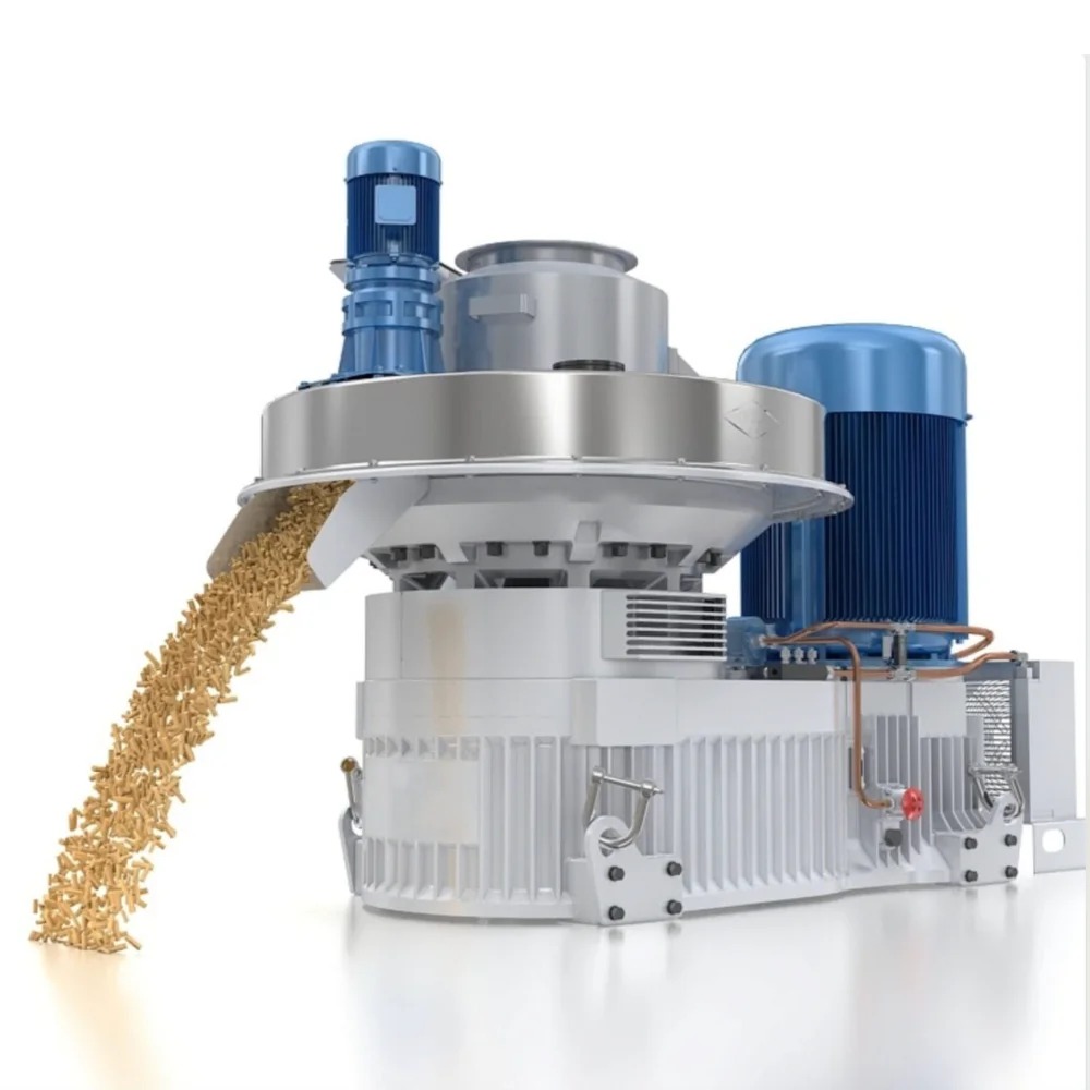 AG-560 A Verticle Ring Die Biomass Pellet  Machine