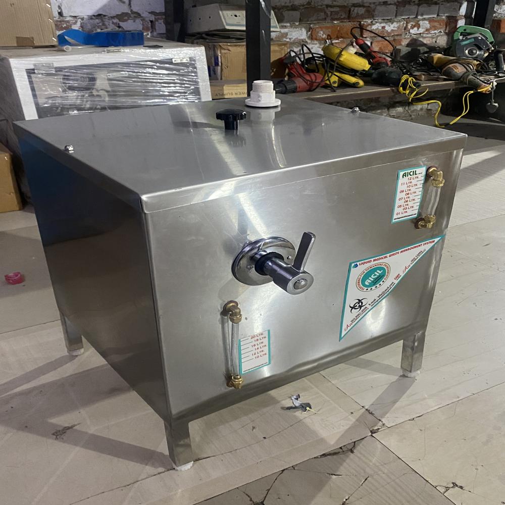 Aicil STAINLESS Steel  Liquid Waste disinfector(ETP)
