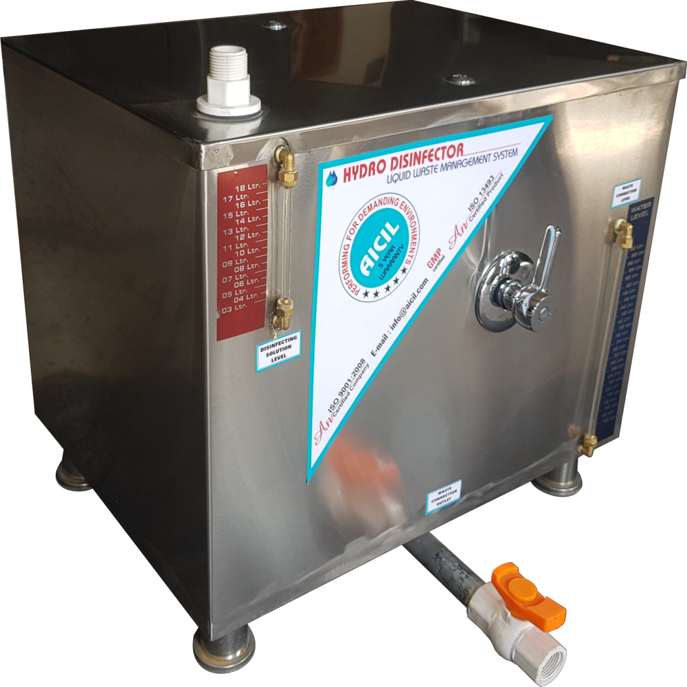 Aicil STAINLESS Steel  Liquid Waste disinfector(ETP)
