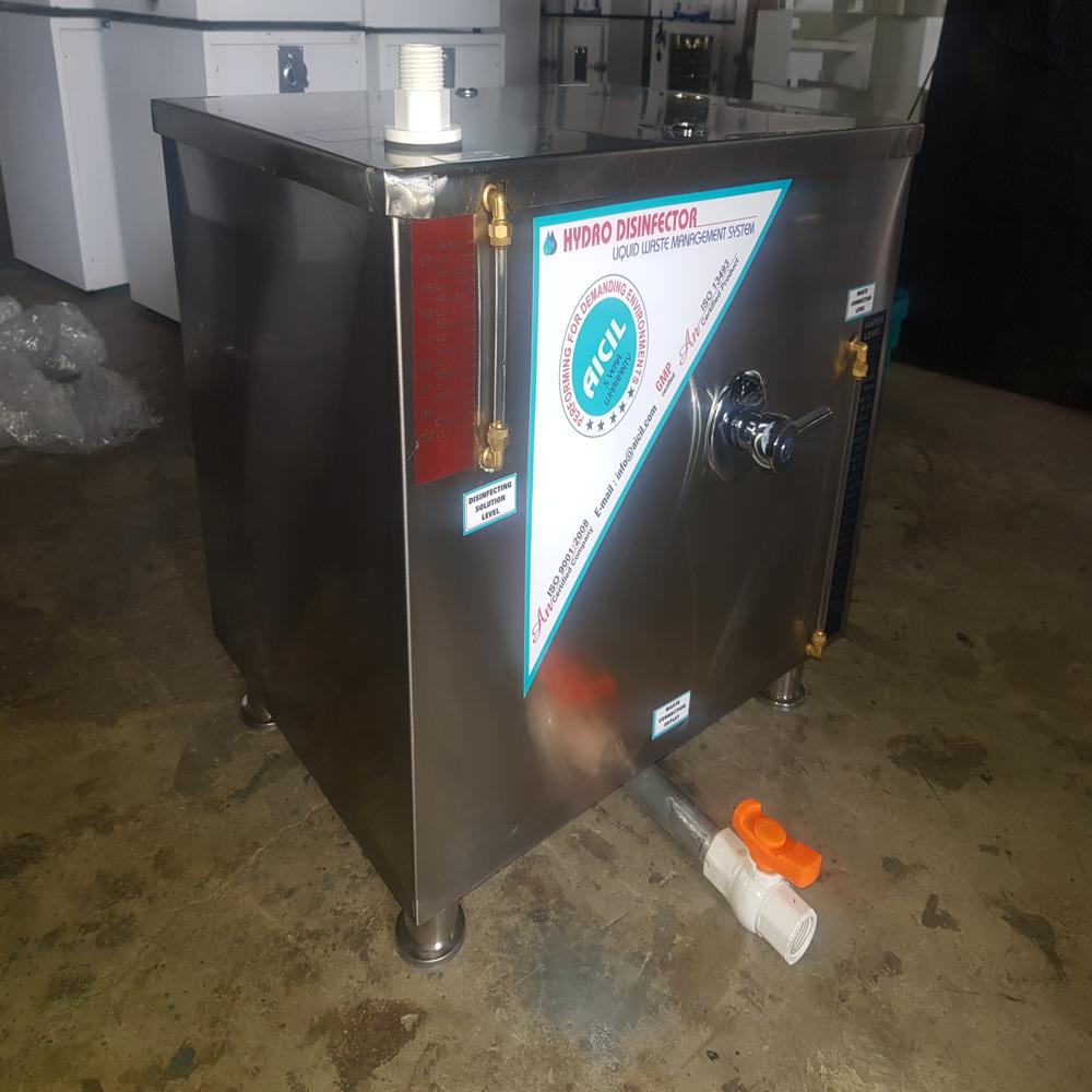 Aicil STAINLESS Steel  Liquid Waste disinfector(ETP)