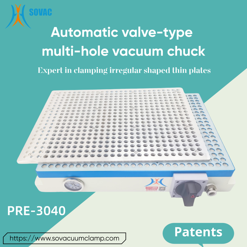 PRE-3040 Vacuum table for precision machining of non-ferrous metals
