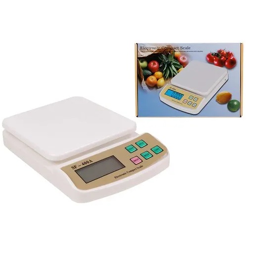 True Sense Multipurpose Digital Kitchen Weighing Scale Capacity 10 Kg, SF-400A