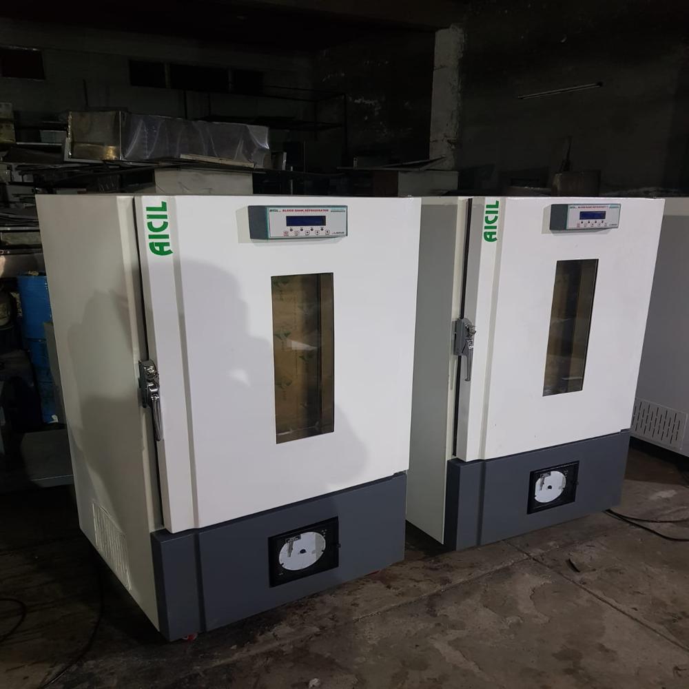 Aicil Mild Steel Blood Bank Refrigerator