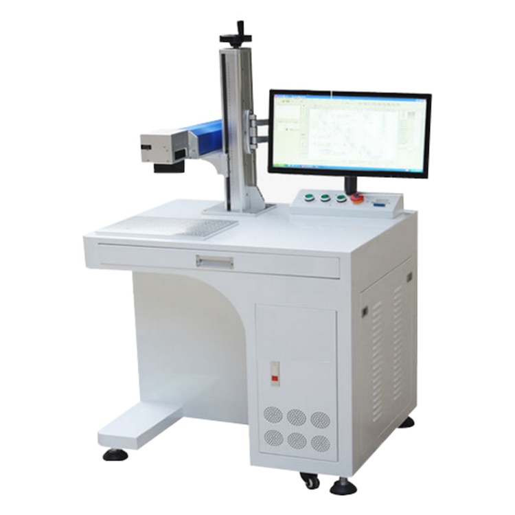 Industrial Laser Marking Machine - Color: White