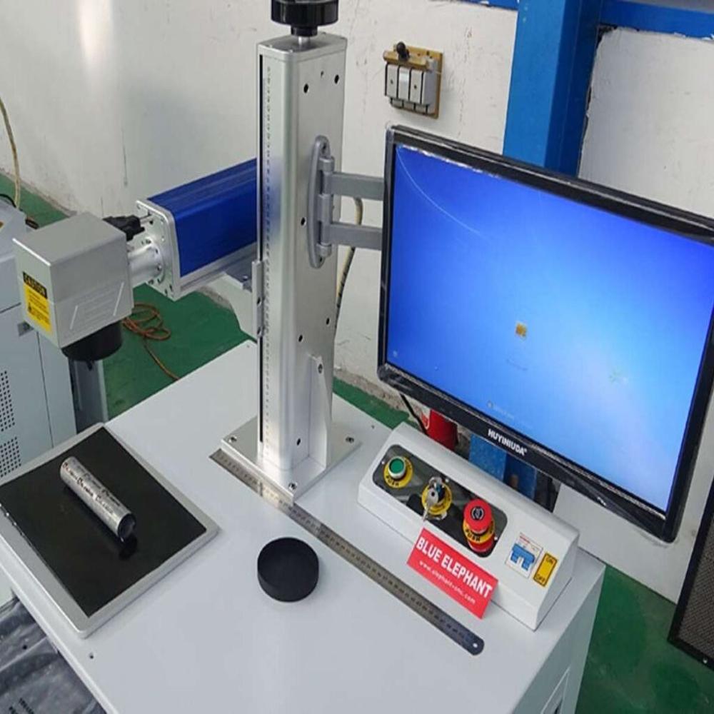 Industrial Laser Marking Machine - Color: White