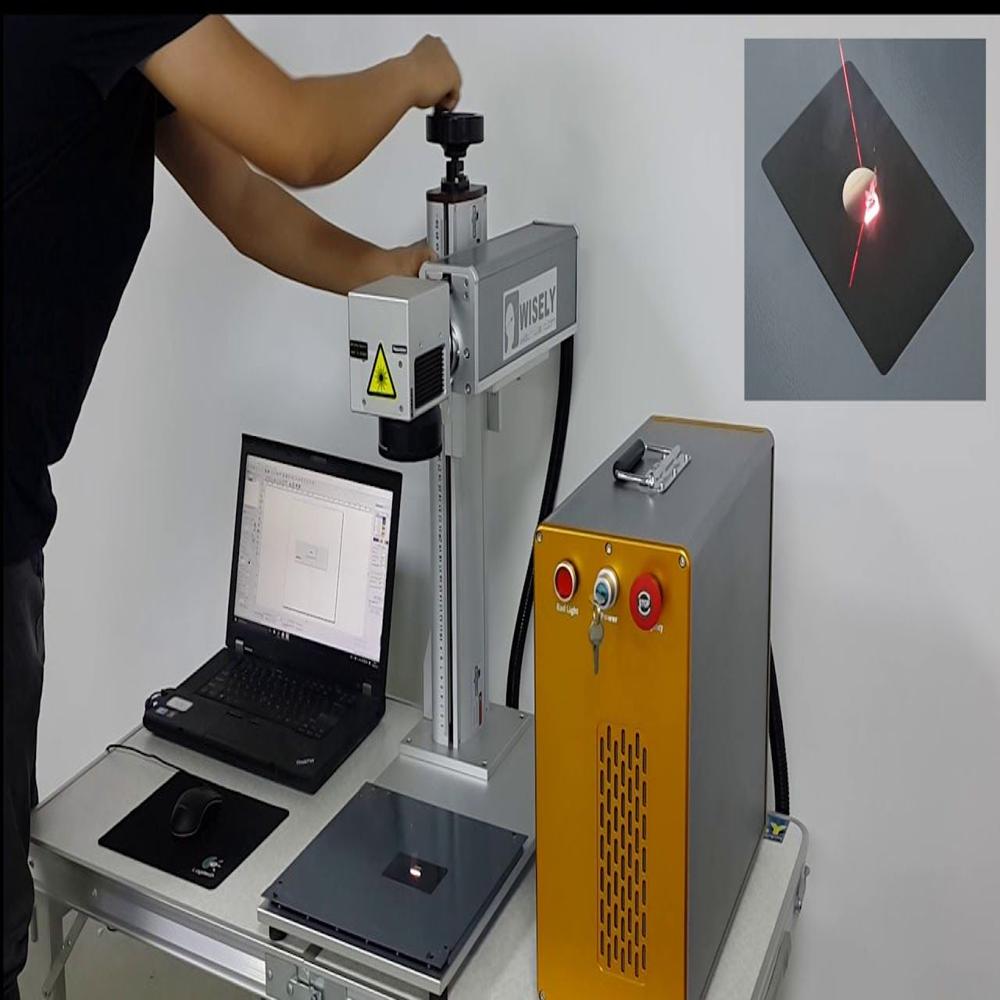 Industrial Laser Marking Machine - Color: White