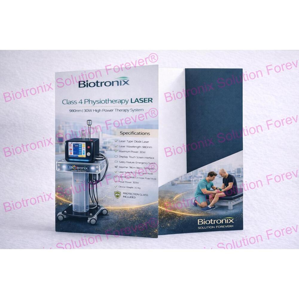 High Intensity Class 4 Laser Physiotherapy Device for Orthopedic Rehabilitation
