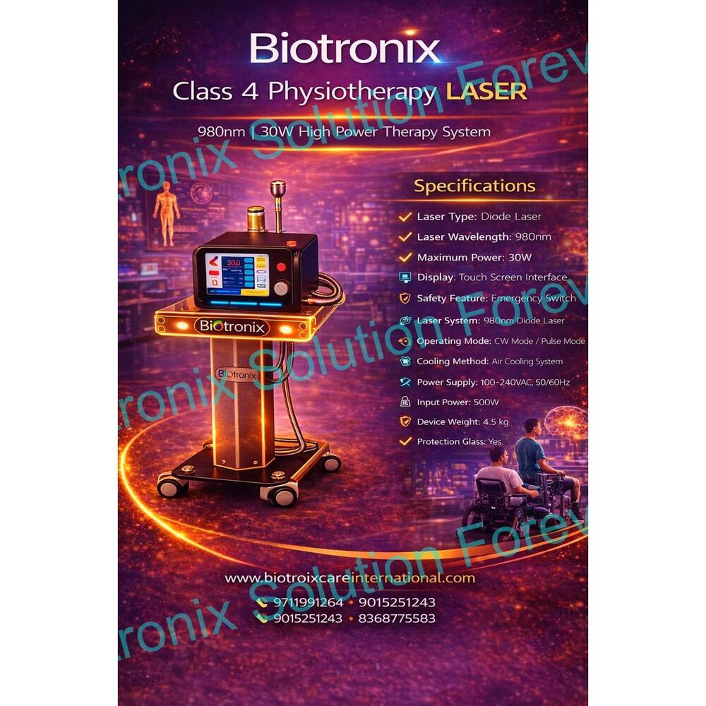 Class IV Laser Therapy Equipment for Pain Relief and Physiotherapy Use