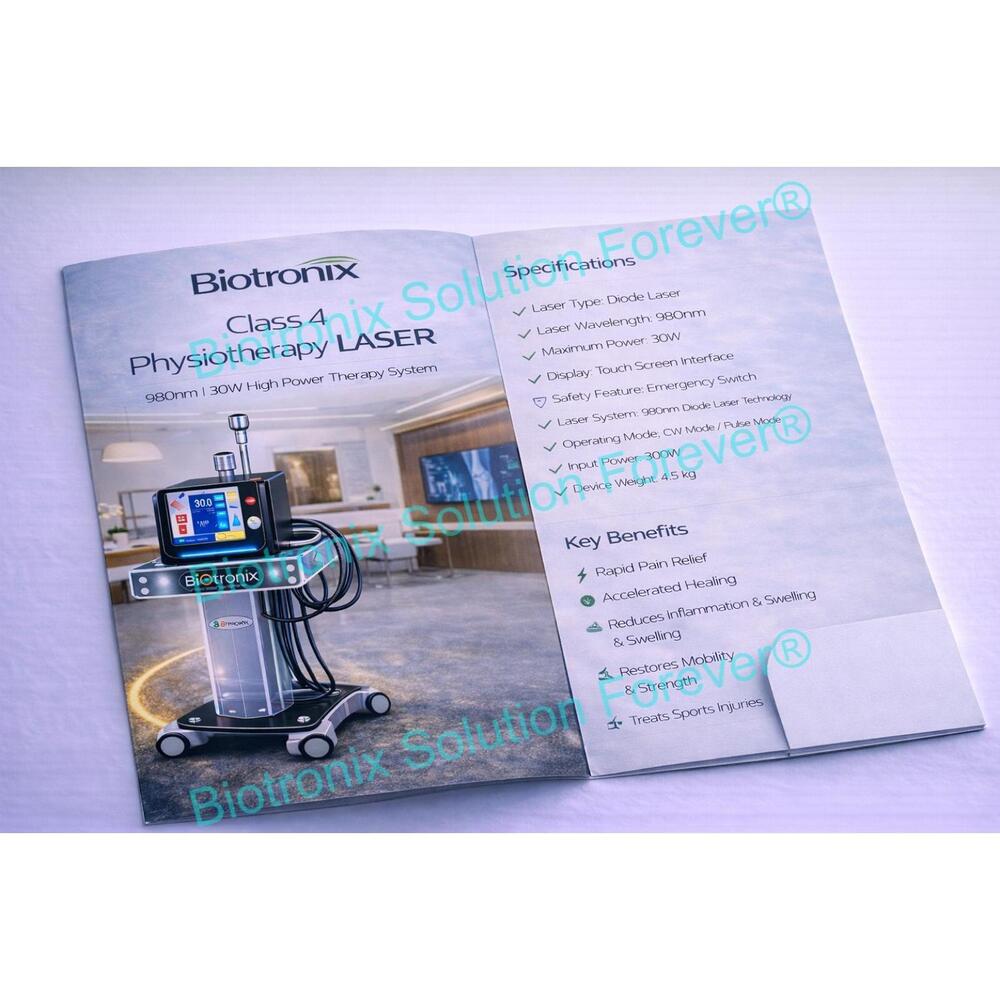 Professional Class 4 Laser Physiotherapy Device for Orthopedic Pain Treatment