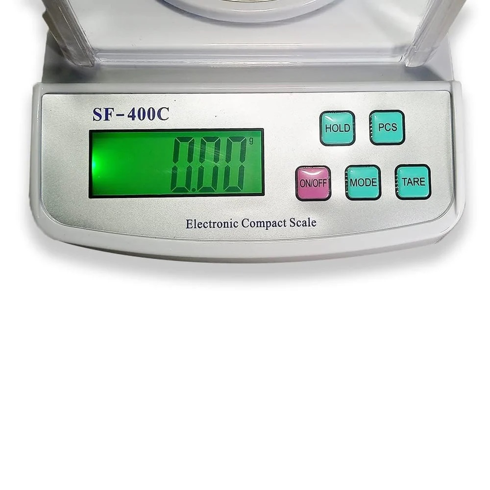 True Sense Jewellery Weighing Scale 500 Gram 0.01 Gram With Hold/Tare Functions Weighing Scale, SF-400C