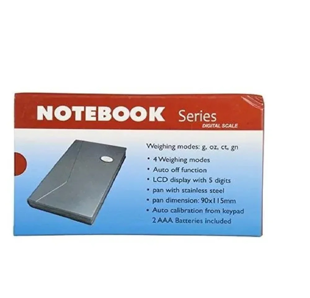 True Sense Notebook Series Digital Scale With 5 Digits LCD Display 0.01 Gm - 500 Gm (Black), A102