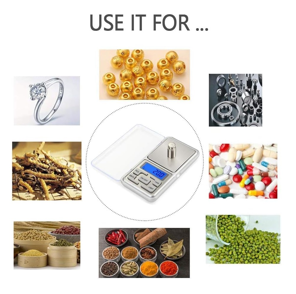 True Sense Digital Pocket Scale 0.1 Grams To 200 Grams Jewellery Scale, MH-200