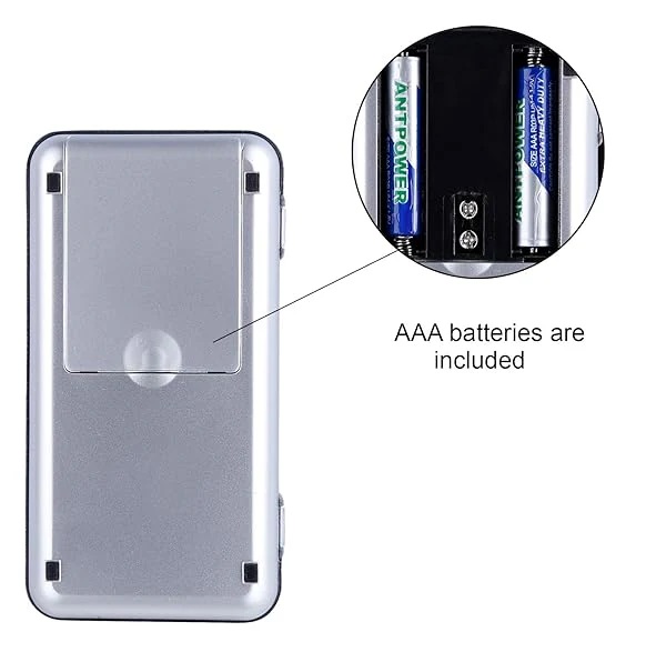 True Sense Digital Pocket Scale For Jewelry Gems School Office Kitchen Factory 0.1 Grams To 500 Grams, MH-500