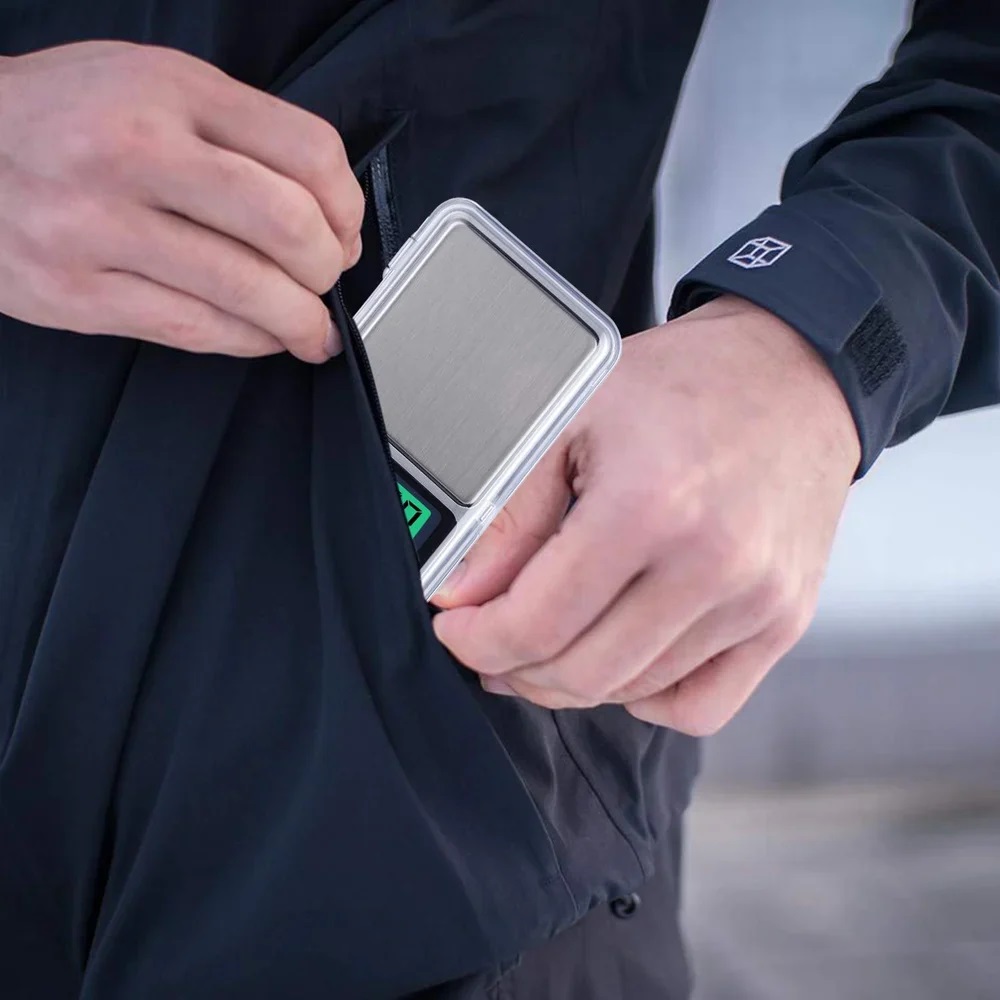 True Sense Digital Pocket Scale For Jewelry Gems School Office Kitchen Factory 0.1 Grams To 500 Grams, MH-500