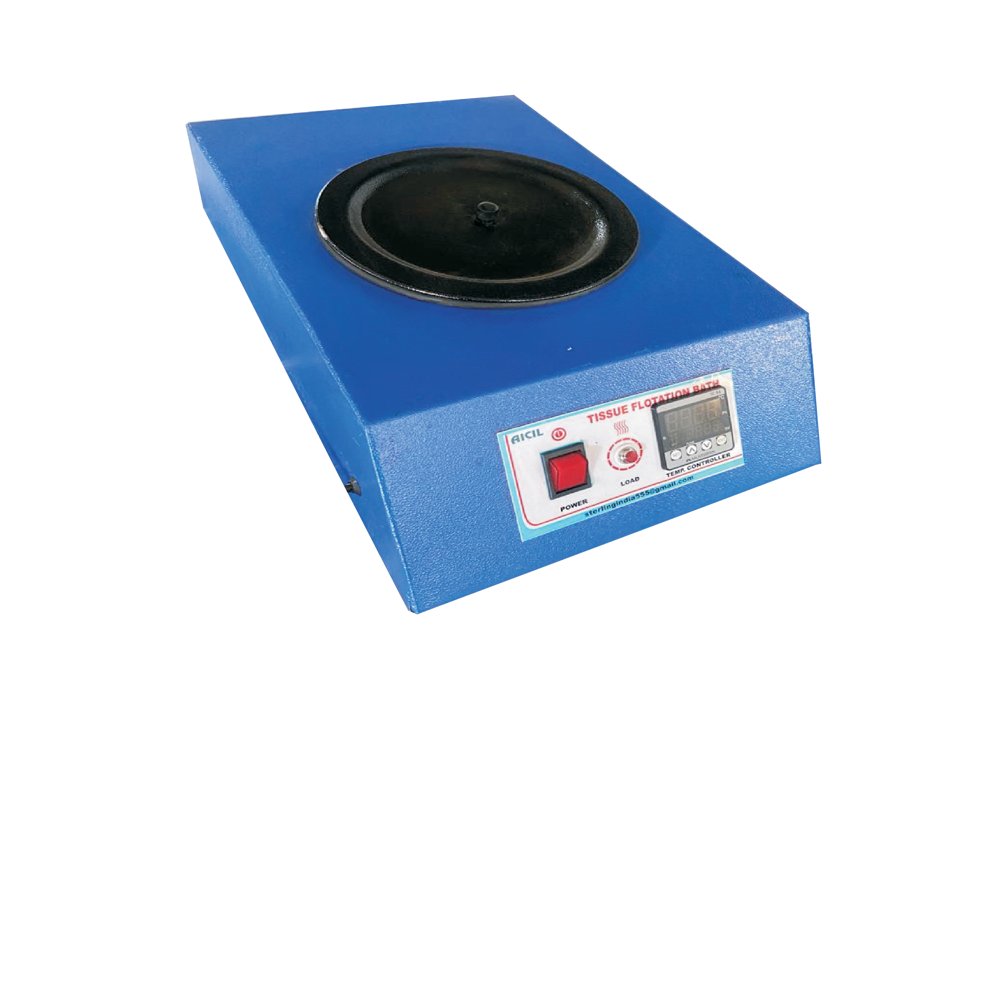 Aicil Round Water Bath Tissue Flotation Thermostatic 200x110x50mm - Application: Laboratory
